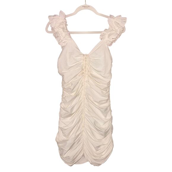 Zara ruched mini dress - Picture 2 of 6